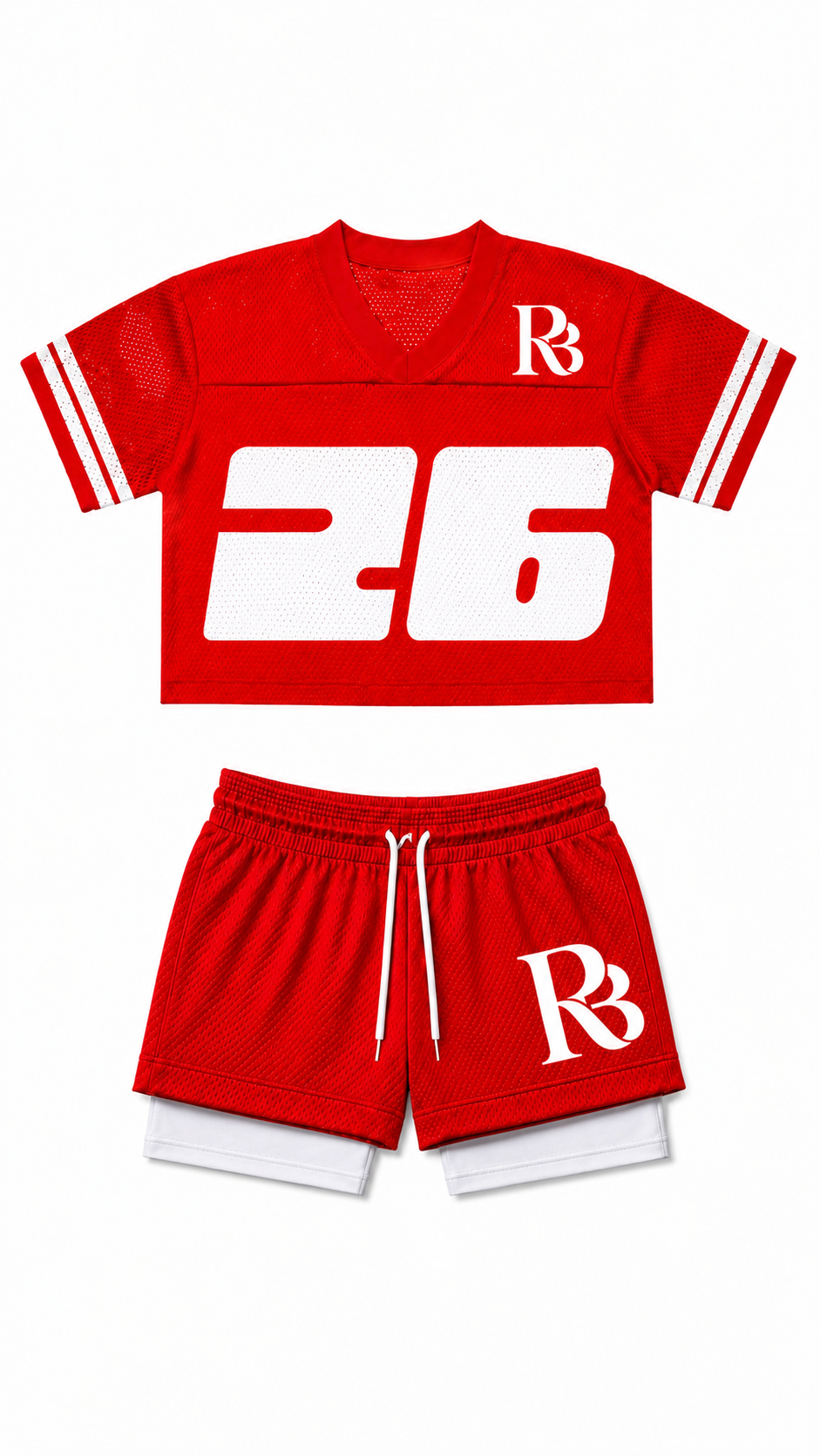 RB NYC 26 Mesh Jersey Set